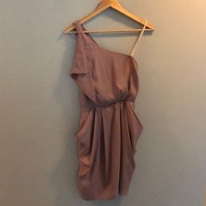 One shoulder dress